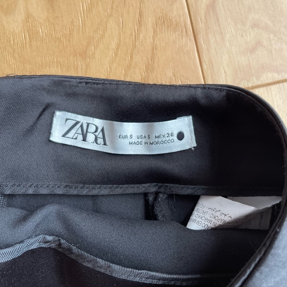Zara Satin Embellished Mini Skirt - Picture 2 of 4